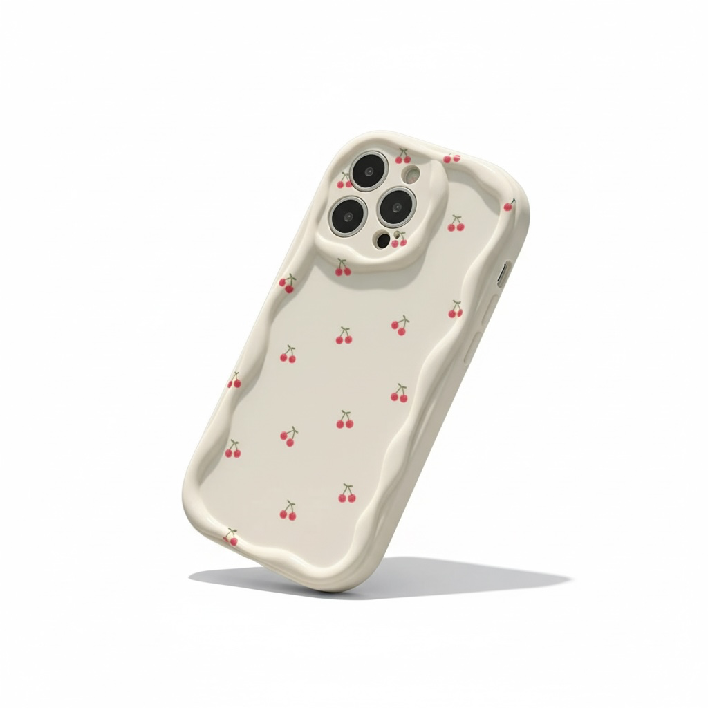 Etui Cherry Cream (Soft-Touch)