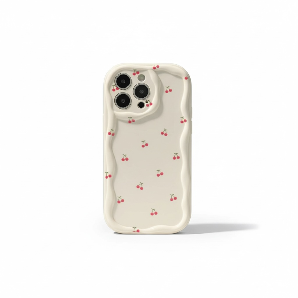 Etui Cherry Cream (Soft-Touch)