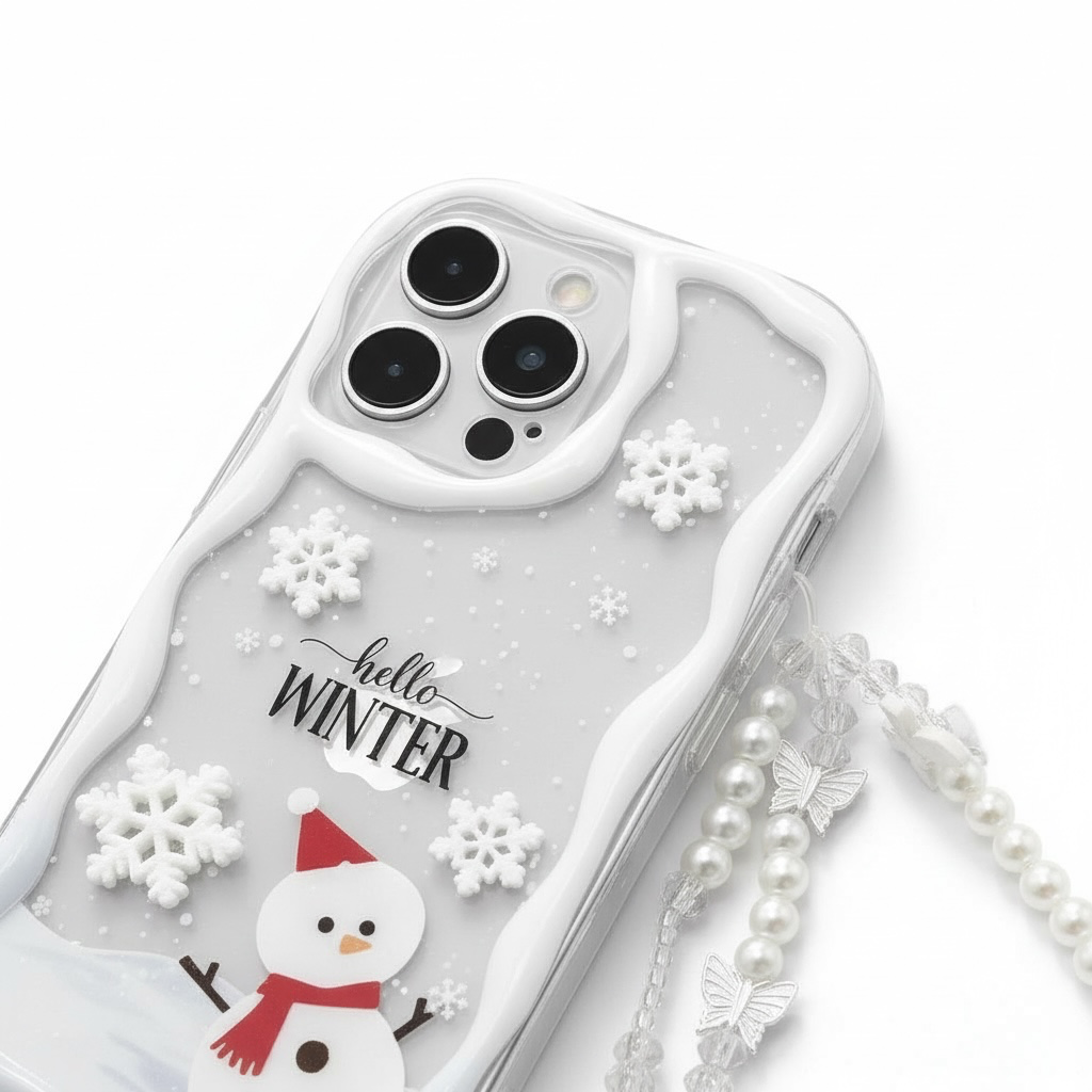 Etui Snowy Pearl (Soft-Touch)