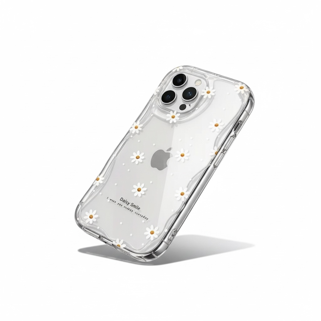 Etui Daisy Clear (Soft-Touch)