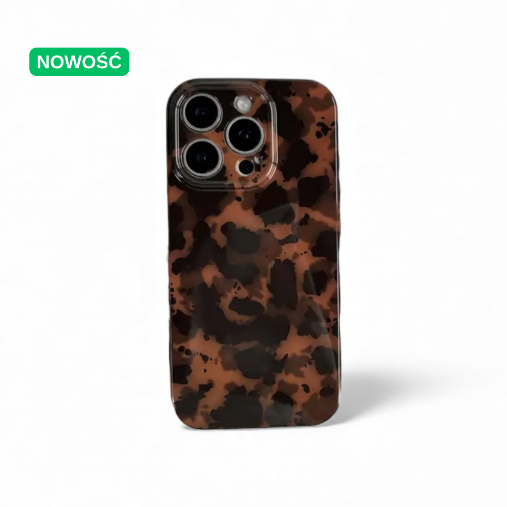 Etui Brown Leopard (Soft-Touch)